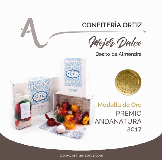 premio andanatura Besitos de Almendra